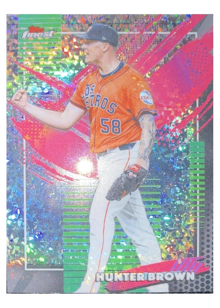 2026 Topps Finest Hunter Brown #278 card