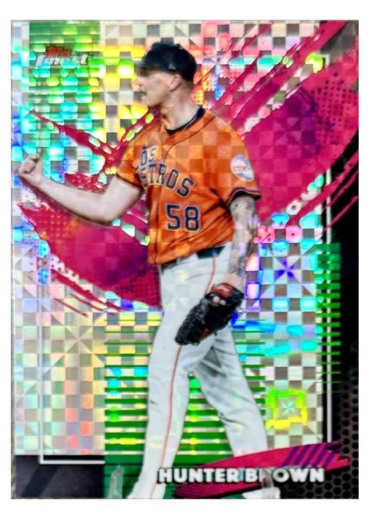 2026 Topps Finest Hunter Brown #278 card