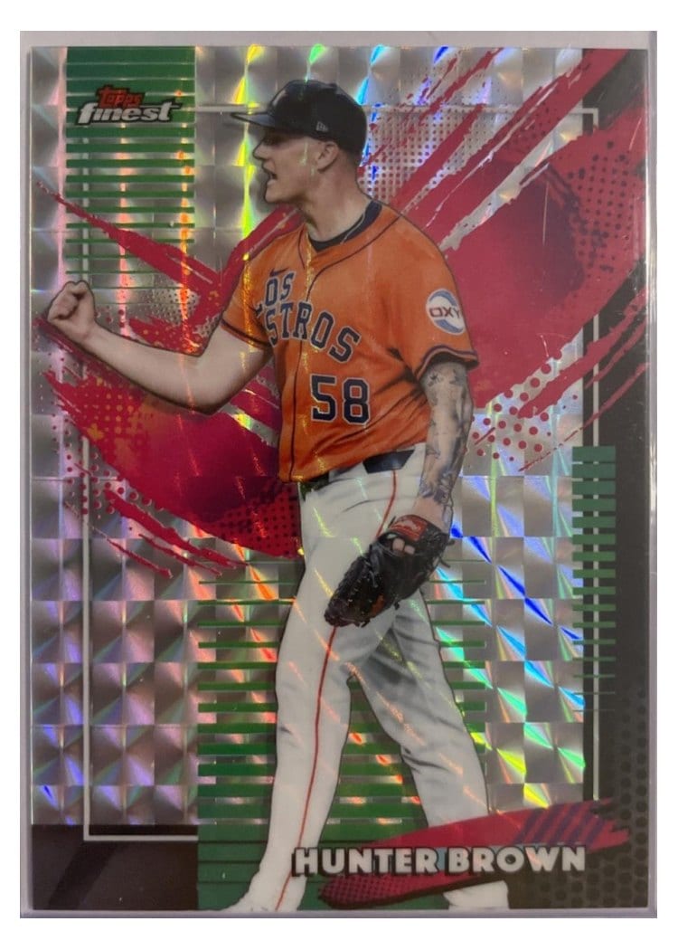 2026 Topps Finest Hunter Brown #278 card