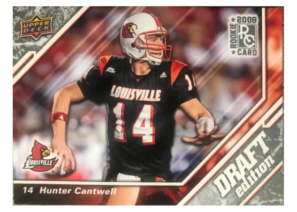 2009 Upper Deck Draft Edition Hunter Cantwell #12 card
