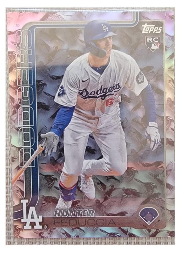 2025 Topps Base Set Hunter Feduccia #68 card
