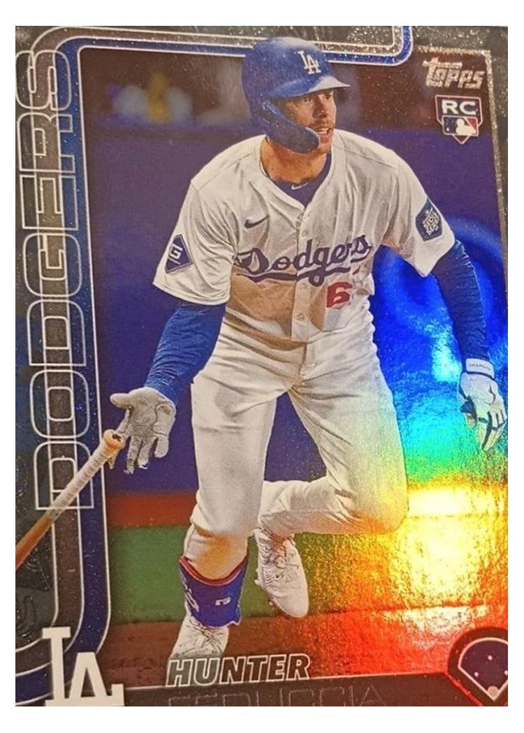 2025 Topps Base Set Hunter Feduccia Spring Training Black #68 card