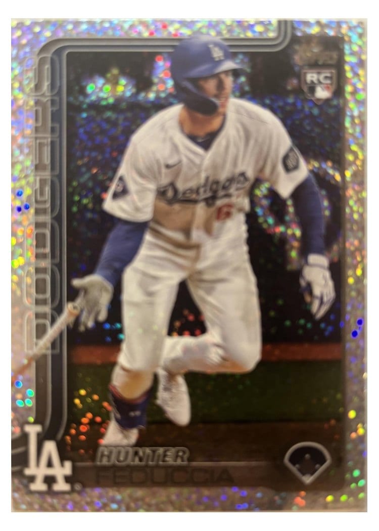 2025 Topps Base Set Hunter Feduccia Confetti #68 card