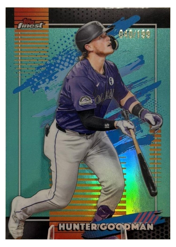 2026 Topps Finest Hunter Goodman #155 card