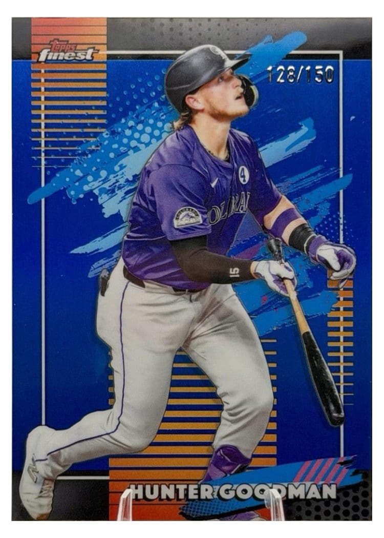 2026 Topps Finest Hunter Goodman #155 card