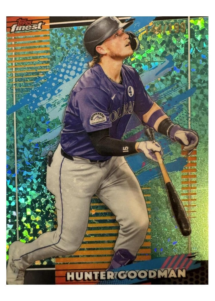 2026 Topps Finest Hunter Goodman #155 card