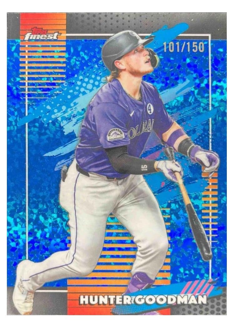 2026 Topps Finest Hunter Goodman #155 card
