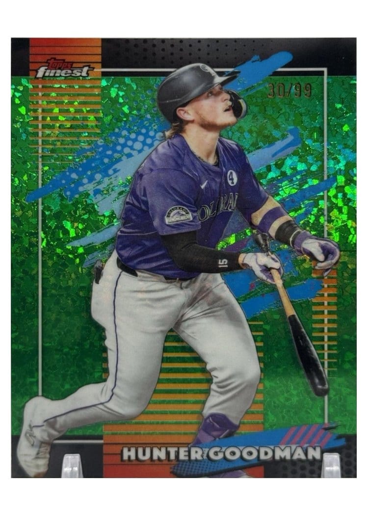 2026 Topps Finest Hunter Goodman #155 card