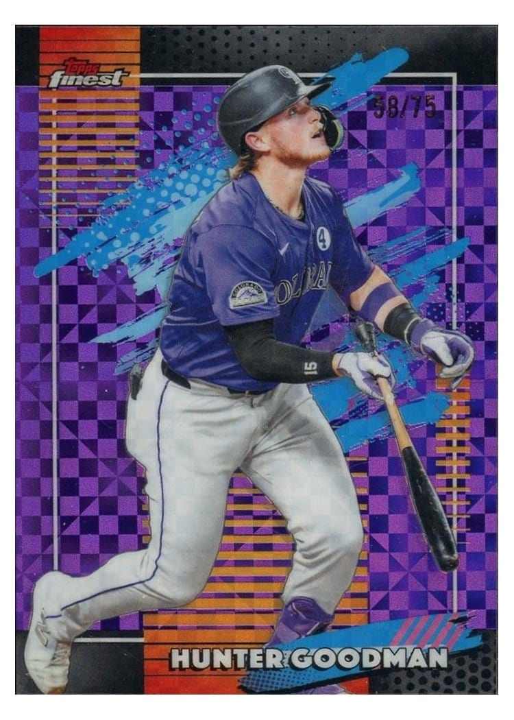 2026 Topps Finest Hunter Goodman #155 card