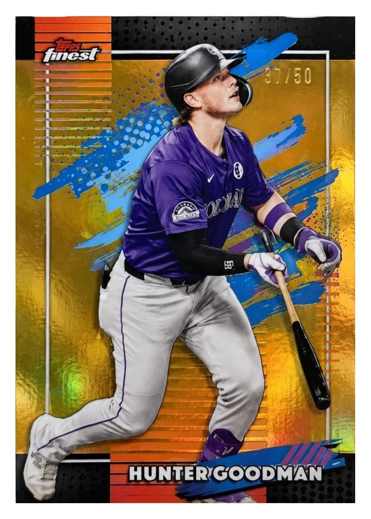 2026 Topps Finest Hunter Goodman #155 card