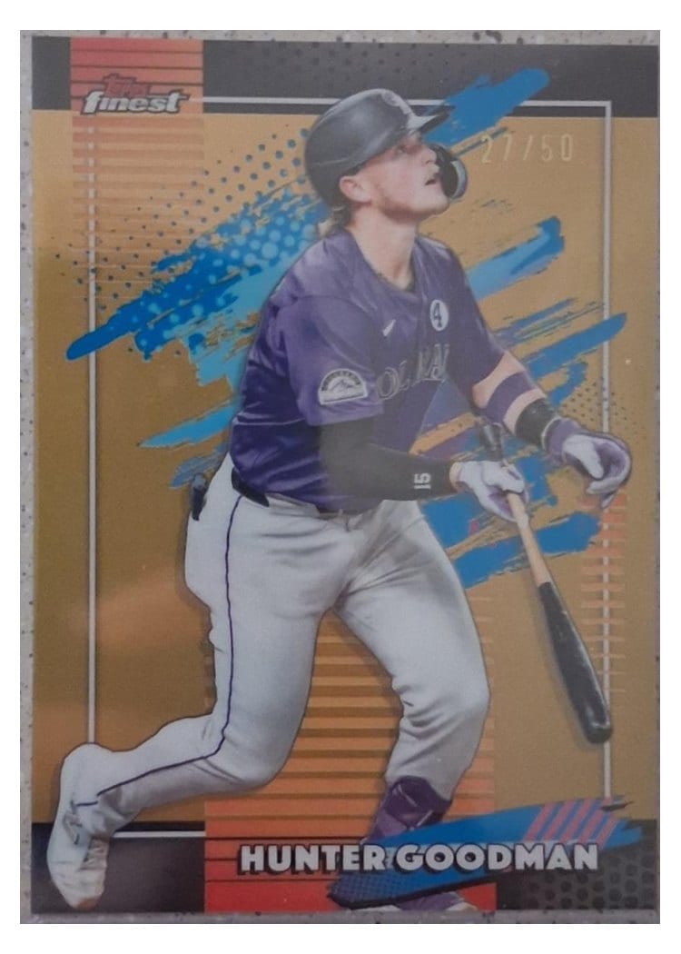 2026 Topps Finest Hunter Goodman #155 card