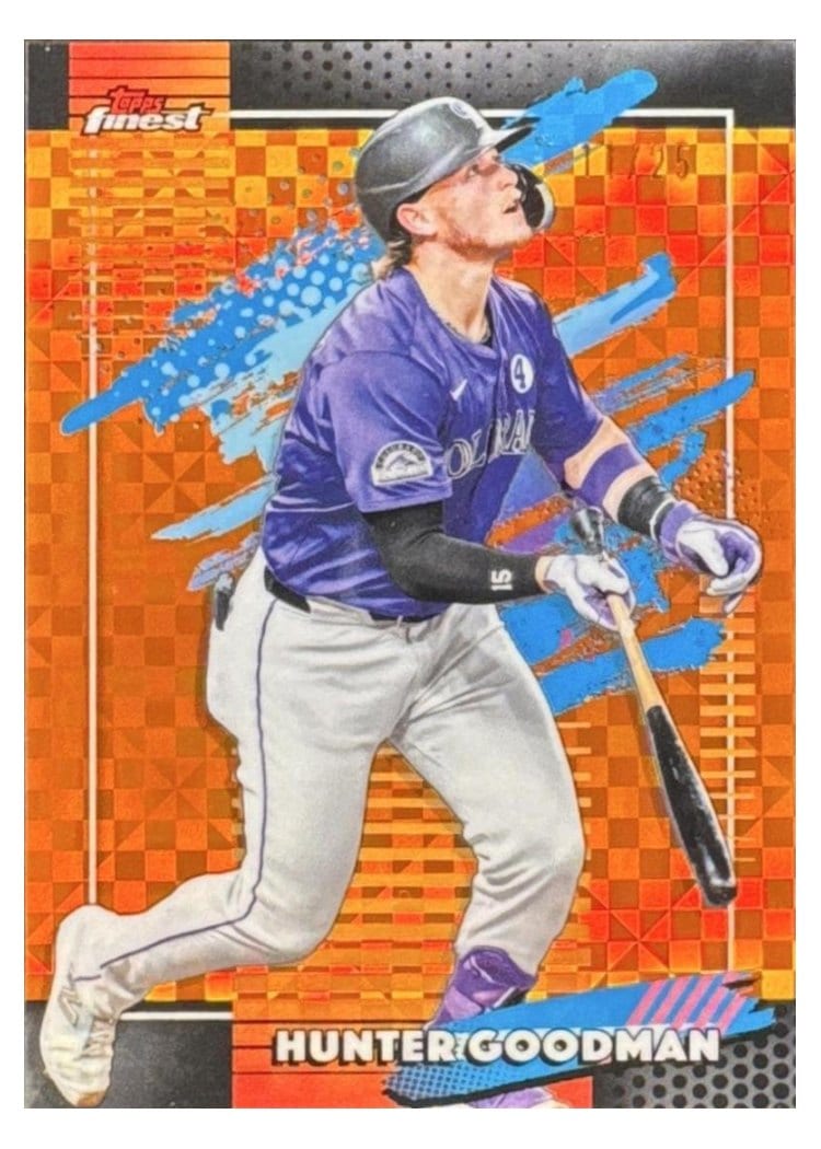 2026 Topps Finest Hunter Goodman #155 card