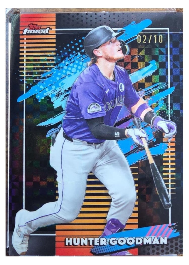2026 Topps Finest Hunter Goodman #155 card