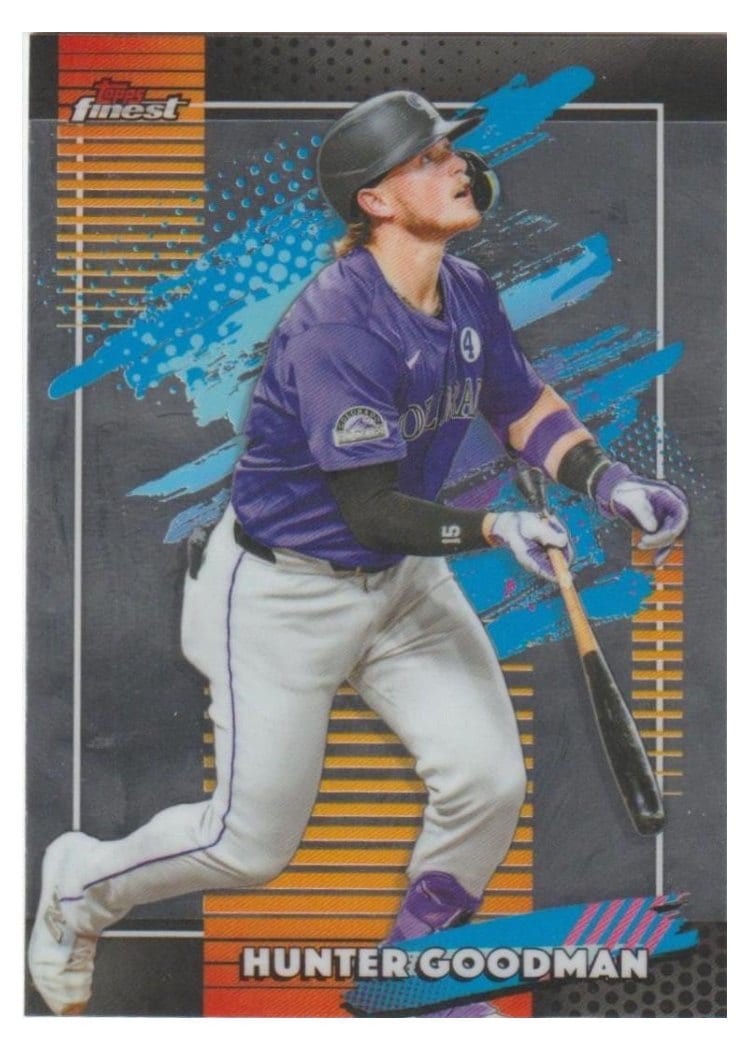 2026 Topps Finest Hunter Goodman #155 card