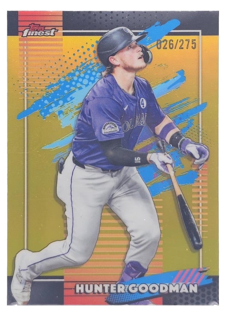 2026 Topps Finest Hunter Goodman #155 card