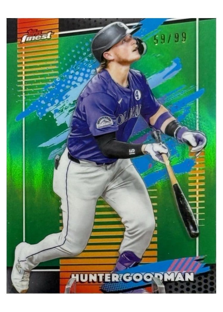 2026 Topps Finest Hunter Goodman #155 card