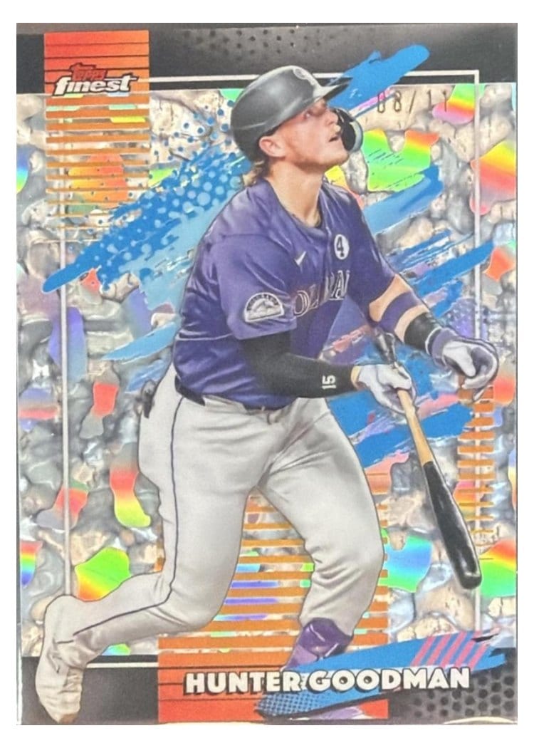 2026 Topps Finest Hunter Goodman #155 card