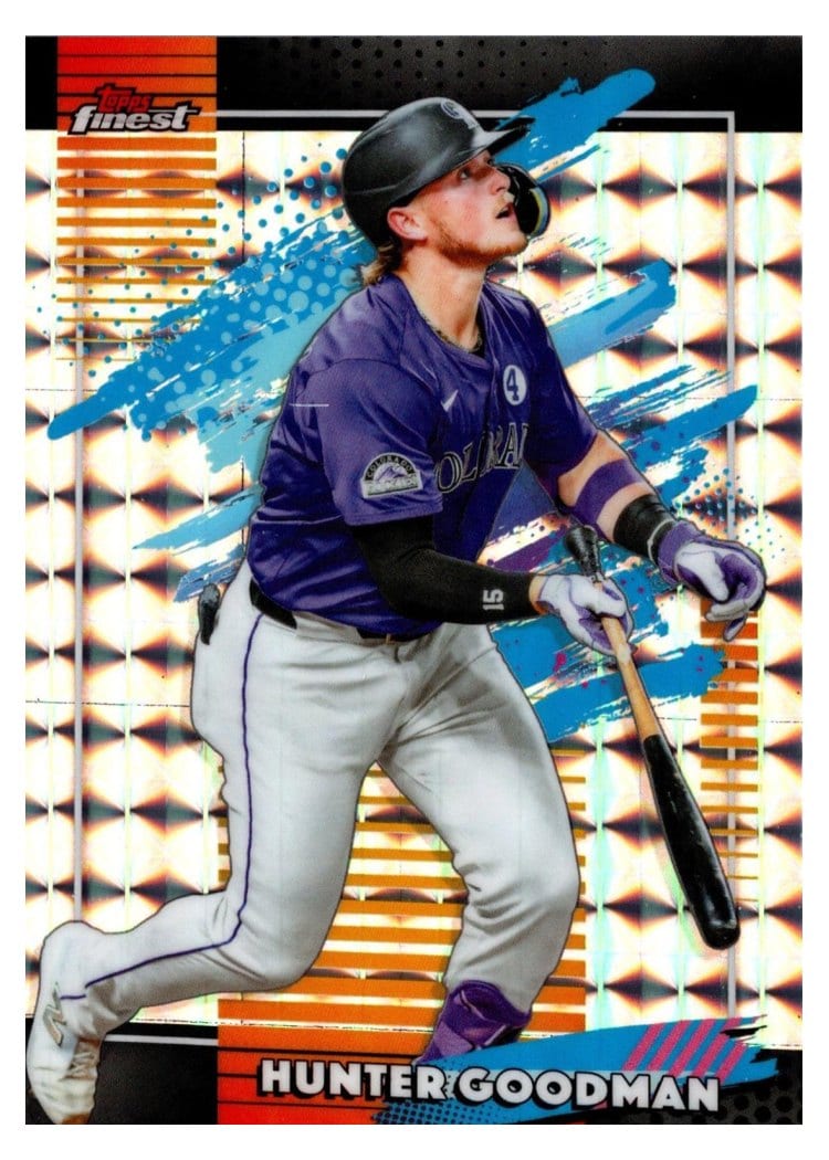 2026 Topps Finest Hunter Goodman #155 card