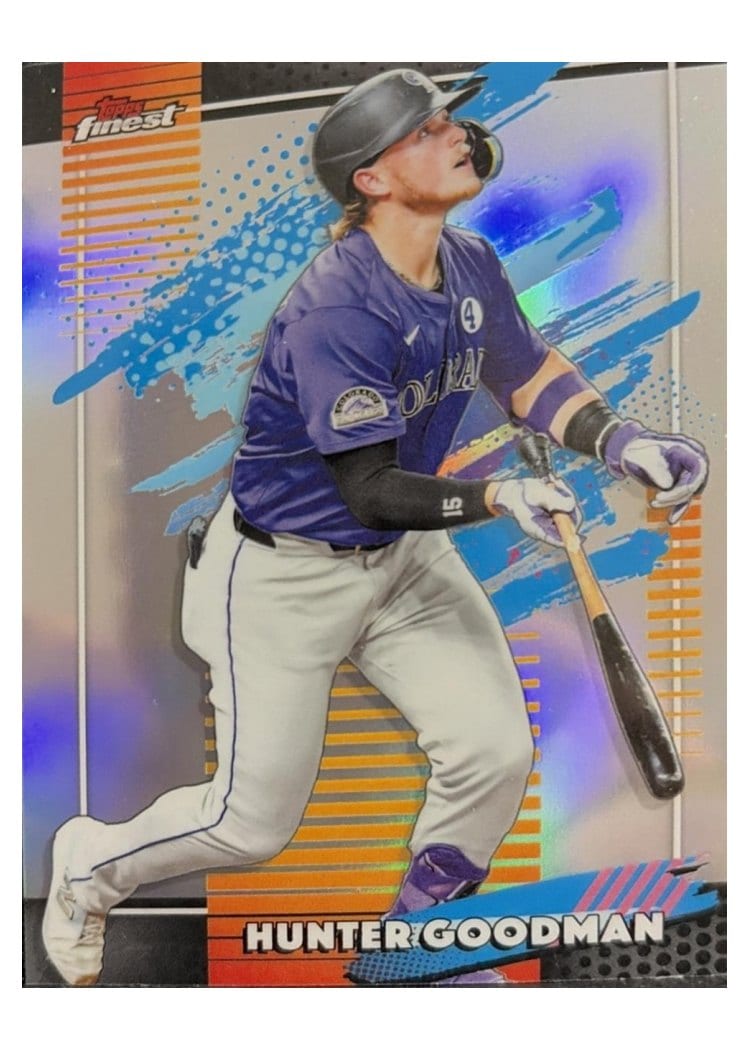 2026 Topps Finest Hunter Goodman #155 card