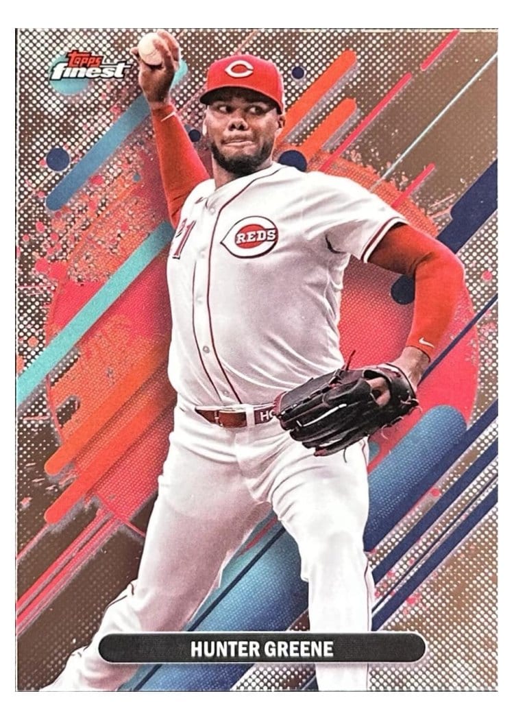 2025 Finest Base Set Hunter Greene #258 card