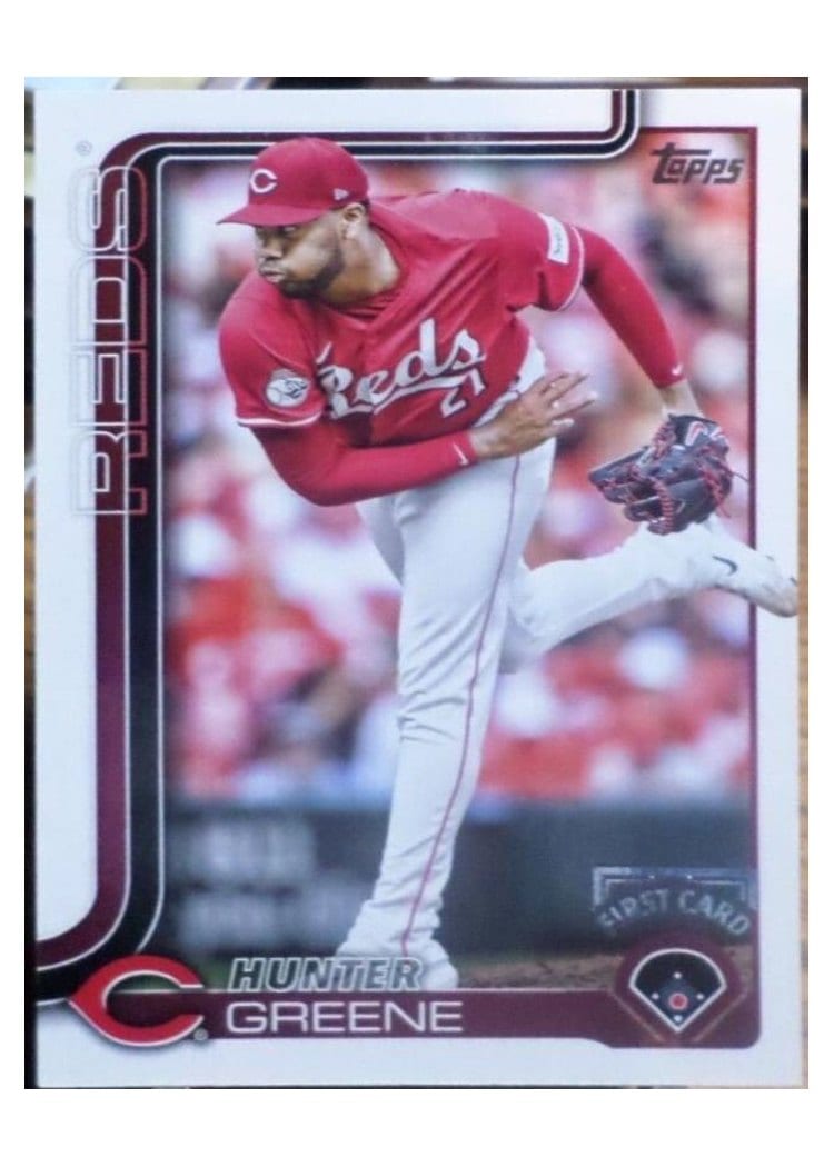 2025 Topps Base Set Hunter Greene #216 card