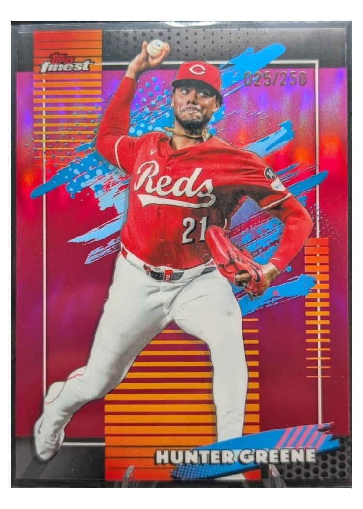 2026 Topps Finest Hunter Greene #169 card