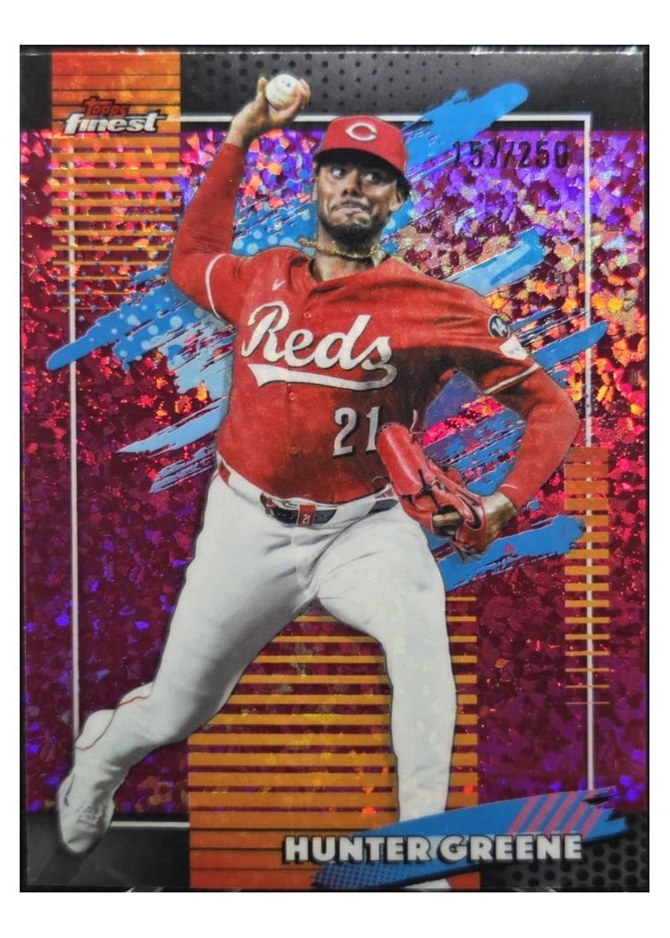 2026 Topps Finest Hunter Greene #169 card