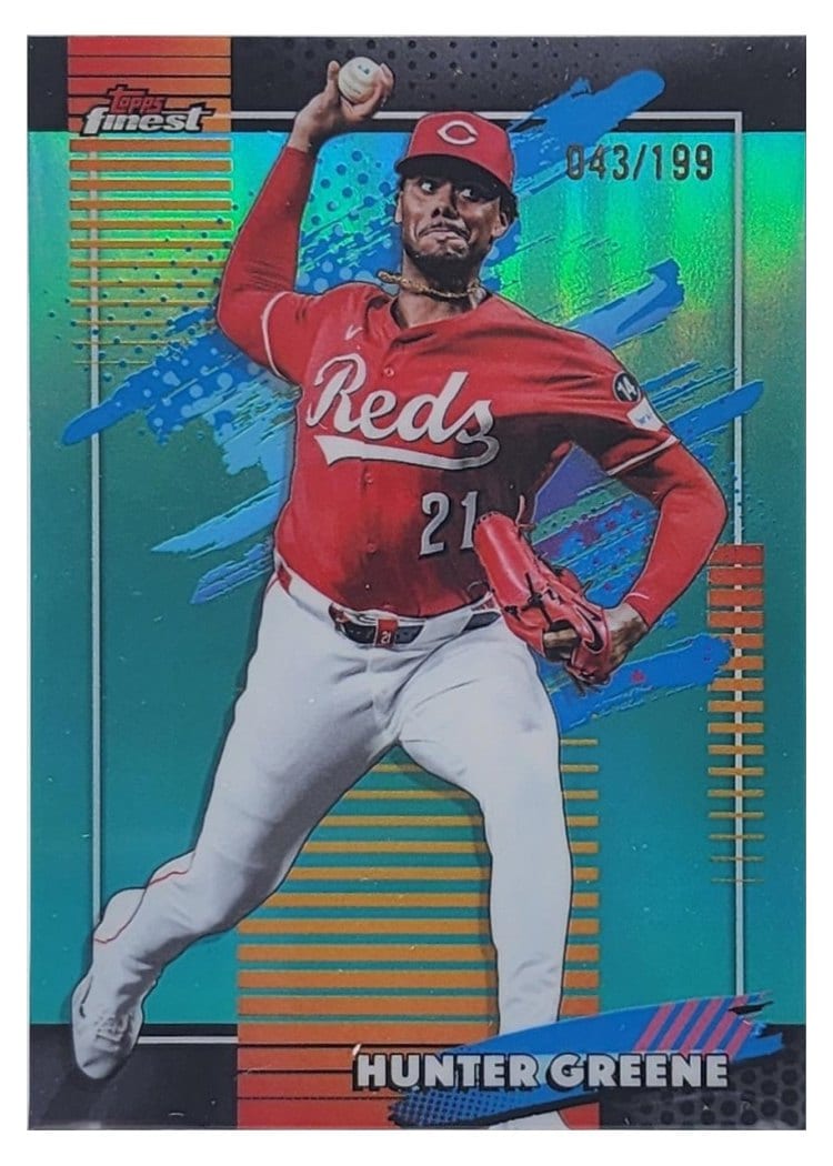 2026 Topps Finest Hunter Greene #169 card