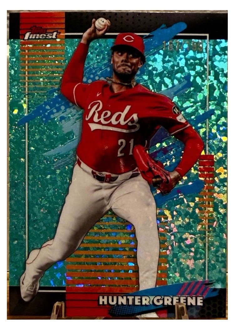 2026 Topps Finest Hunter Greene #169 card