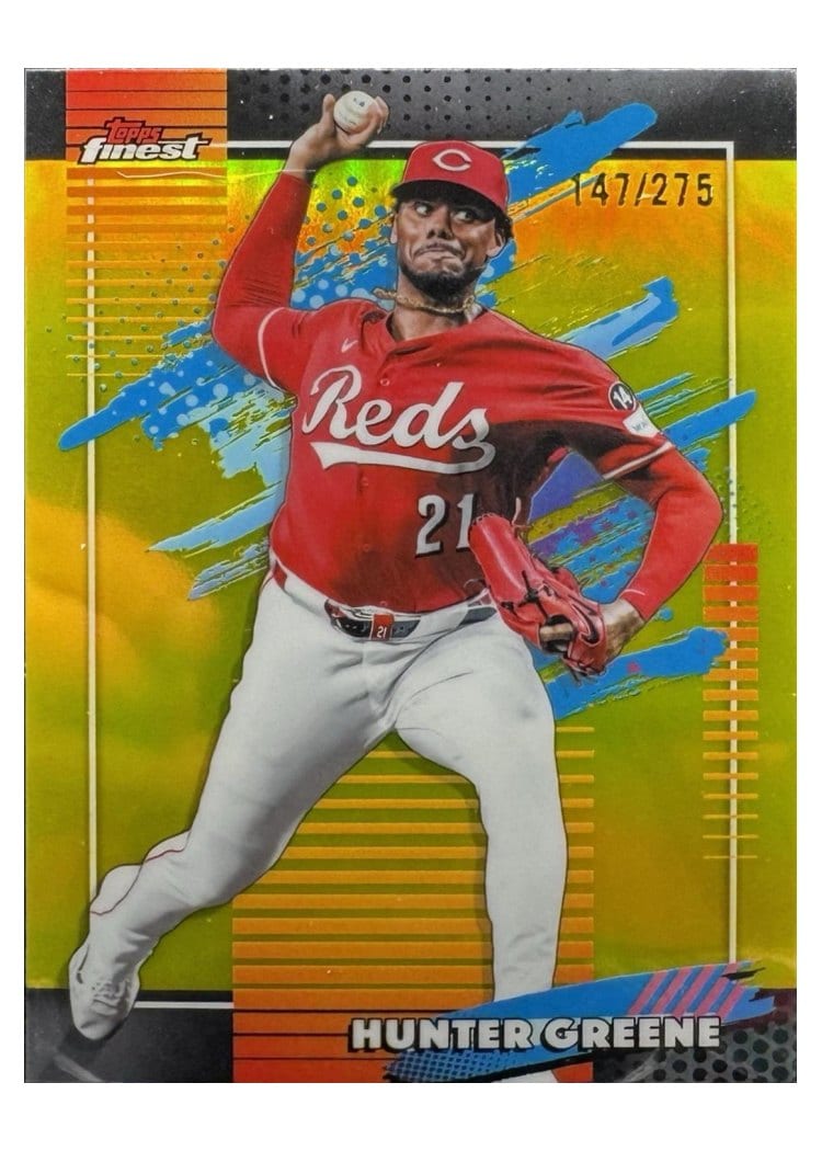 2026 Topps Finest Hunter Greene #169 card