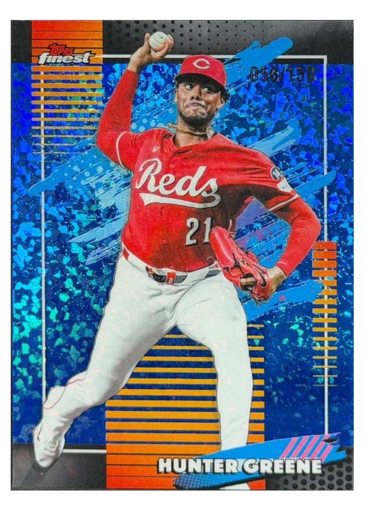 2026 Topps Finest Hunter Greene #169 card