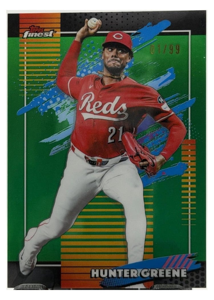 2026 Topps Finest Hunter Greene #169 card