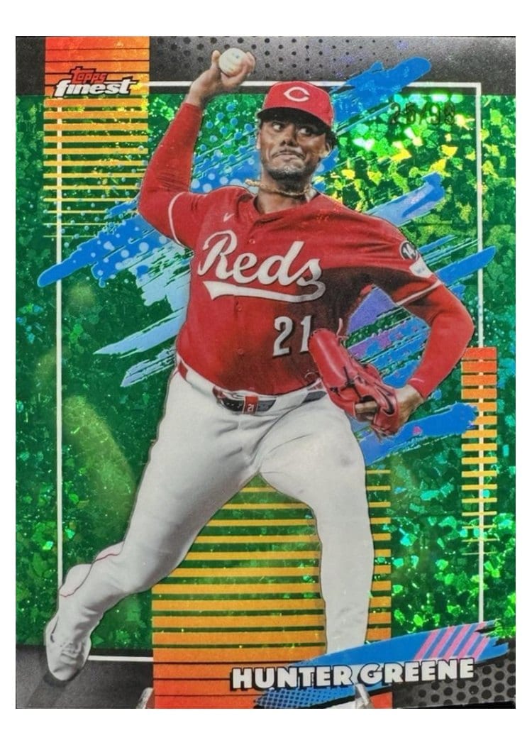 2026 Topps Finest Hunter Greene #169 card