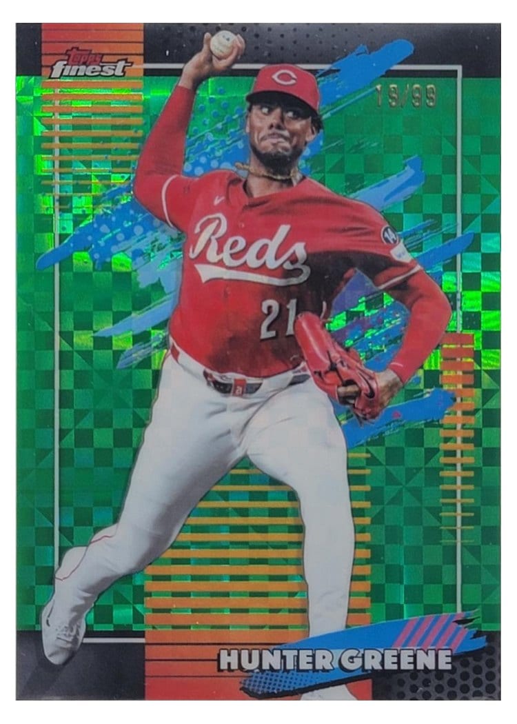 2026 Topps Finest Hunter Greene #169 card