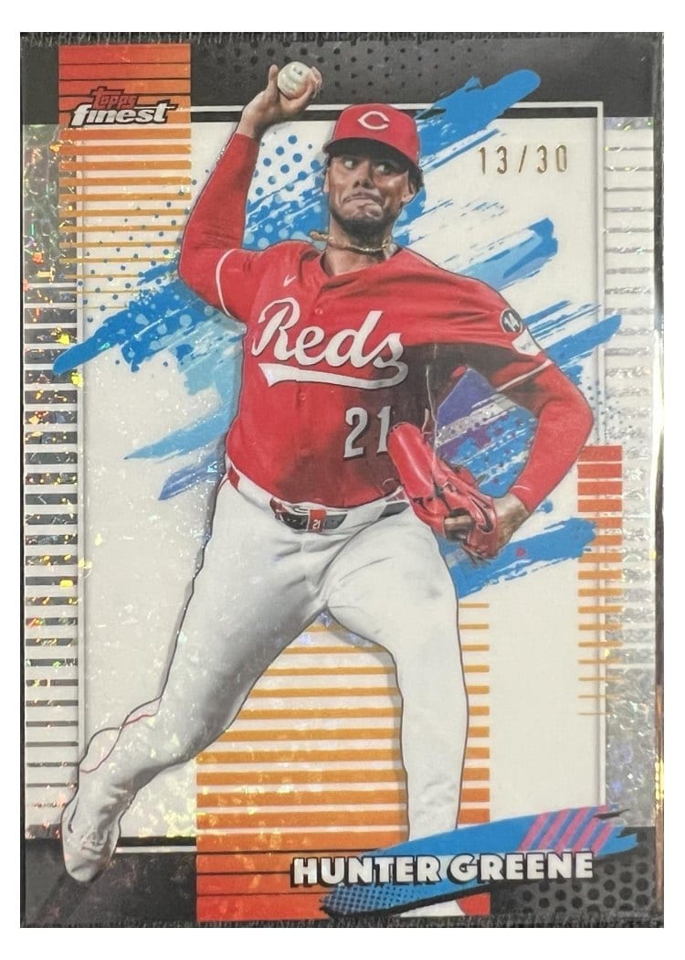 2026 Topps Finest Hunter Greene #169 card