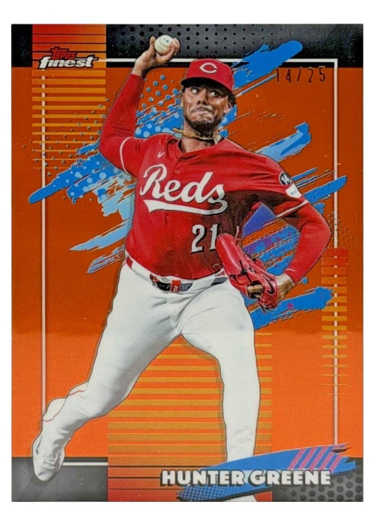 2026 Topps Finest Hunter Greene #169 card