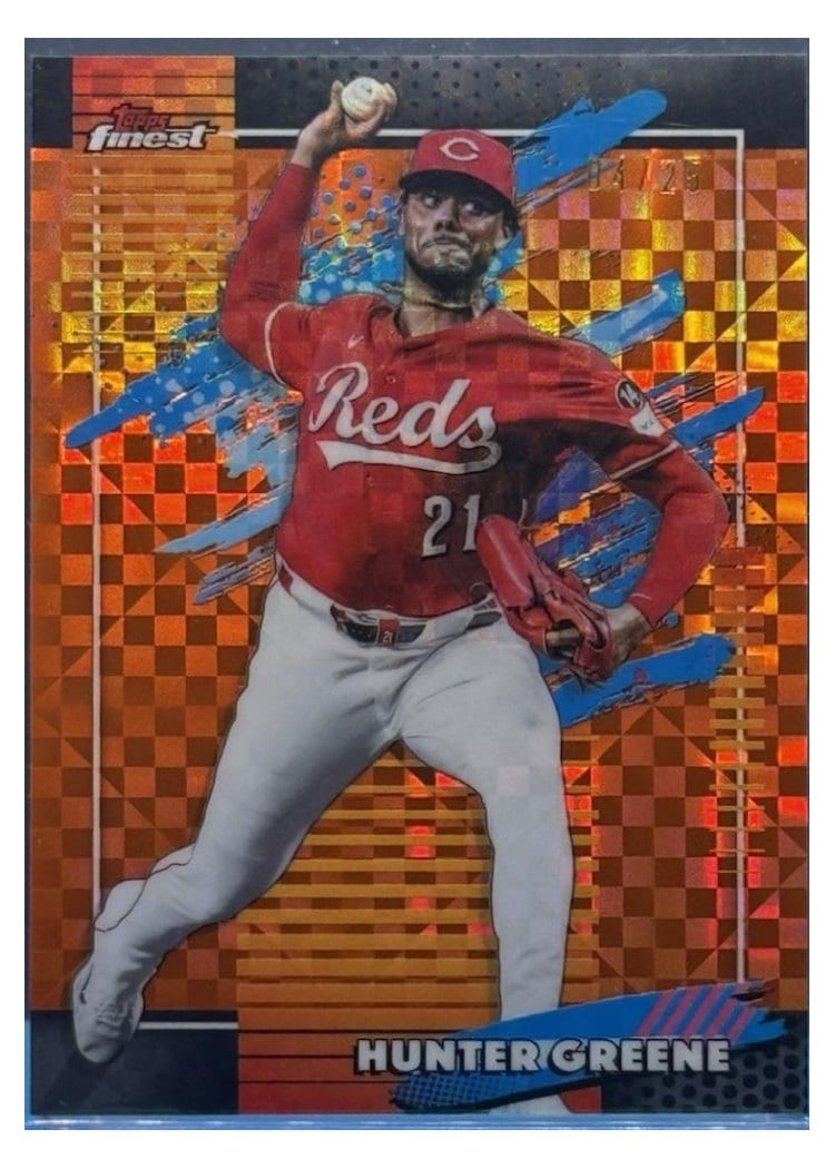 2026 Topps Finest Hunter Greene #169 card