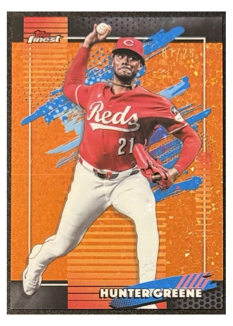 2026 Topps Finest Hunter Greene #169 card
