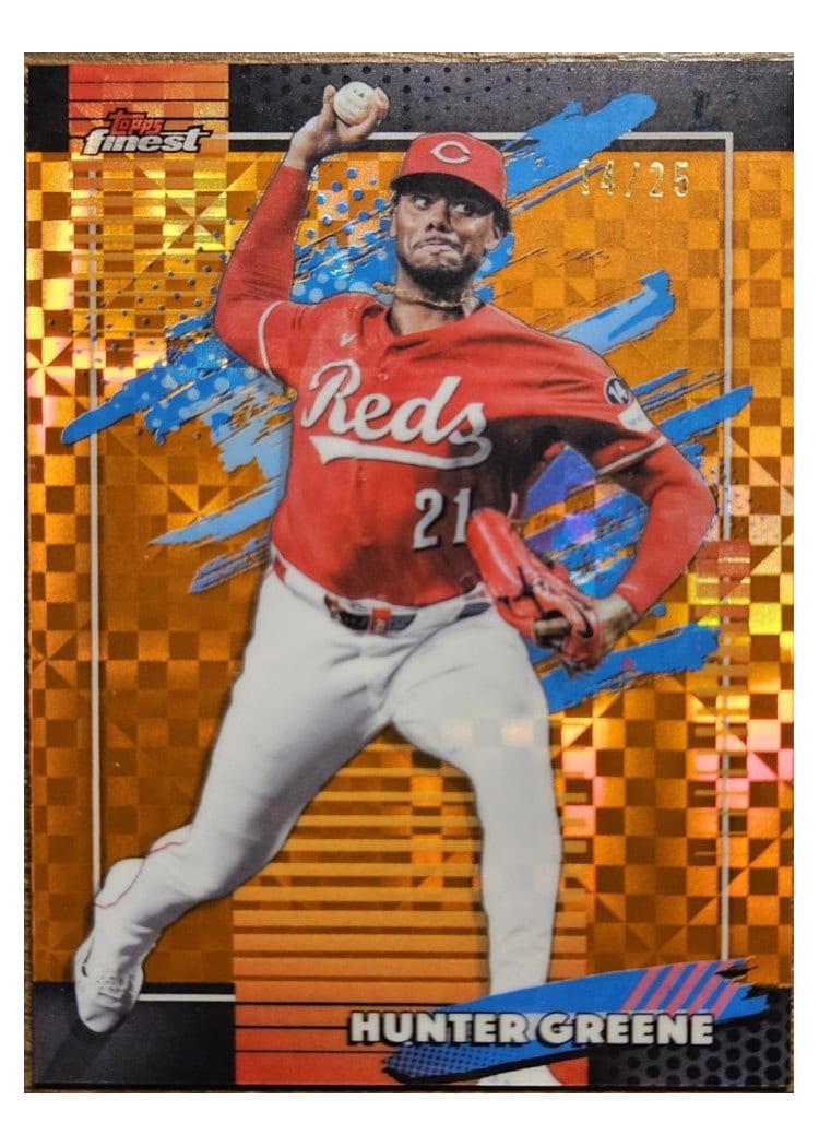 2026 Topps Finest Hunter Greene #169 card