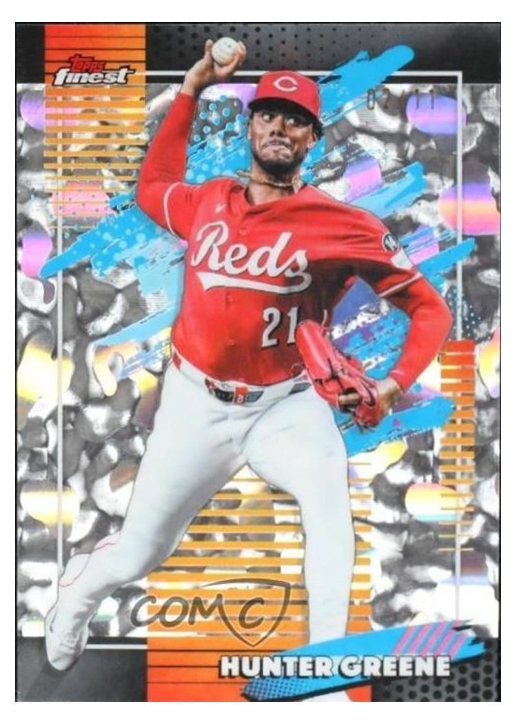 2026 Topps Finest Hunter Greene #169 card