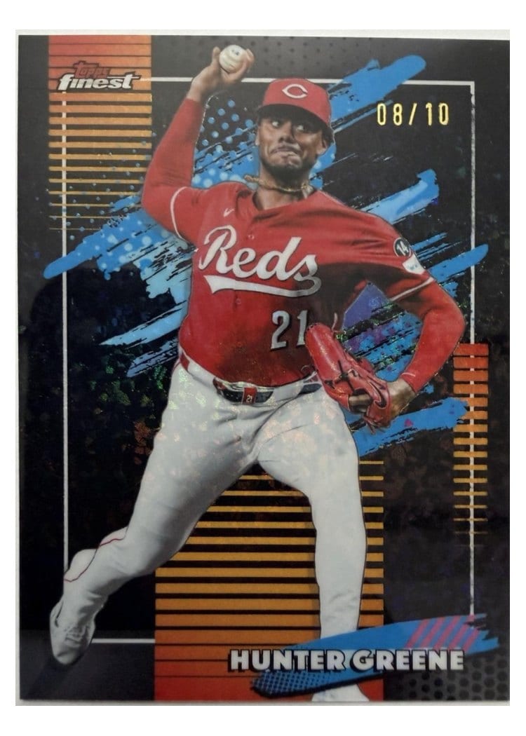 2026 Topps Finest Hunter Greene #169 card