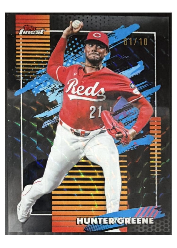 2026 Topps Finest Hunter Greene #169 card