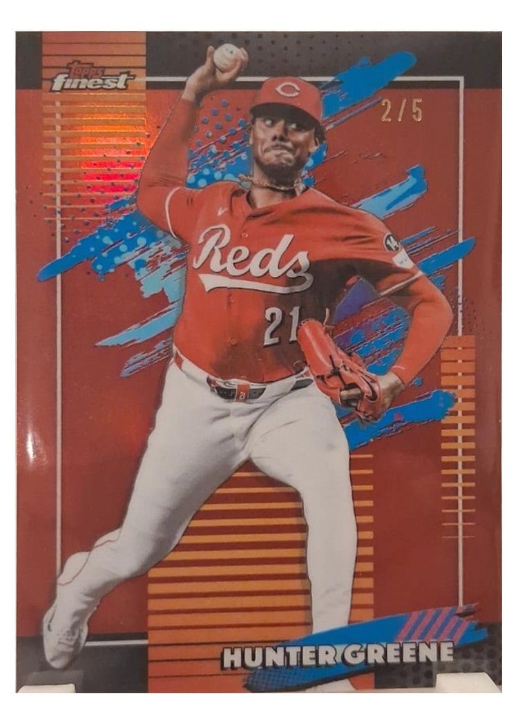 2026 Topps Finest Hunter Greene #169 card
