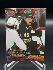 2025-26 Upper Deck UD Canvas Young Guns Hunter Haight #C-232 card