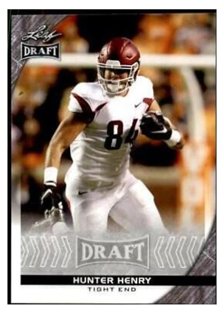 2016 Leaf Draft Hunter Henry #33 card