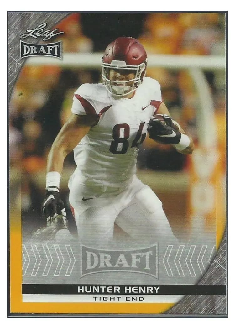 2016 Leaf Draft Hunter Henry #33 card