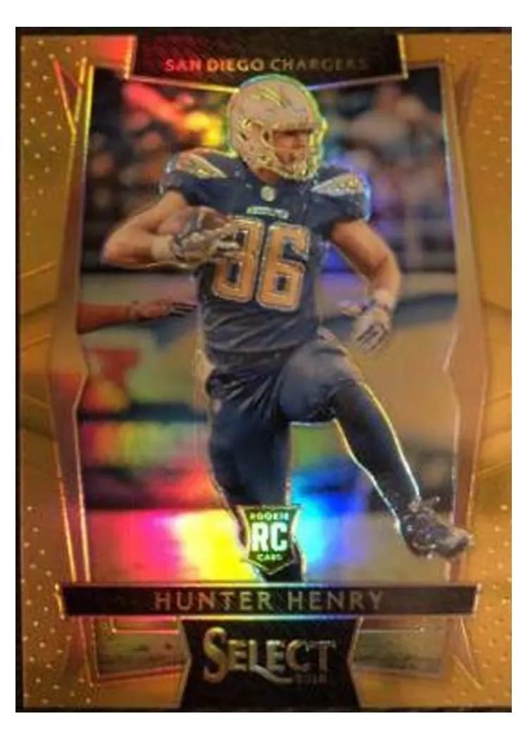 2016 Panini Select Base Set Hunter Henry #4 card