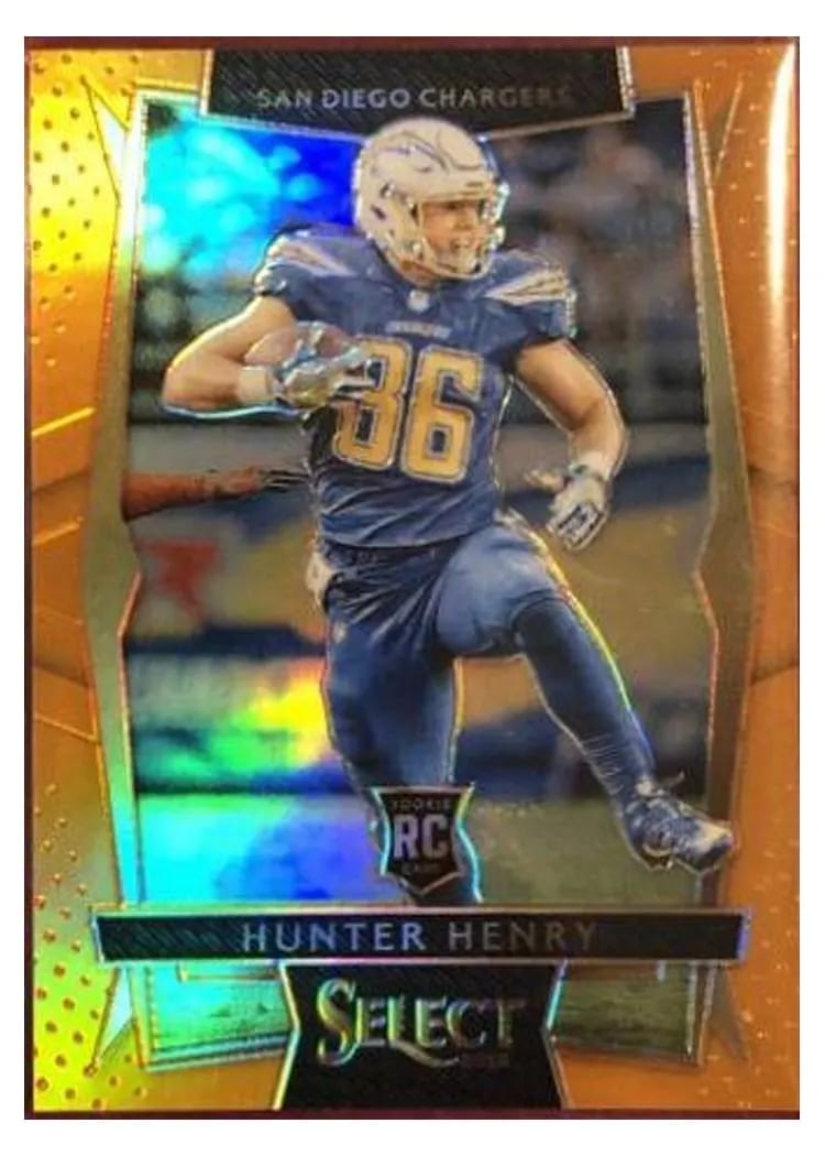 2016 Panini Select Base Set Hunter Henry #4 card