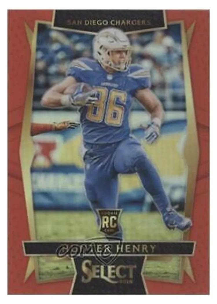 2016 Panini Select Base Set Hunter Henry #4 card