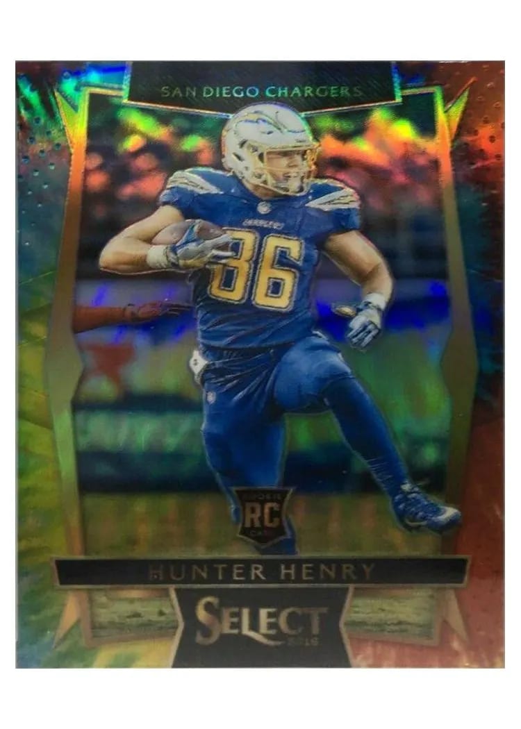 2016 Panini Select Base Set Hunter Henry #4 card